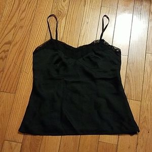 NWOT loft black tank top, size 6